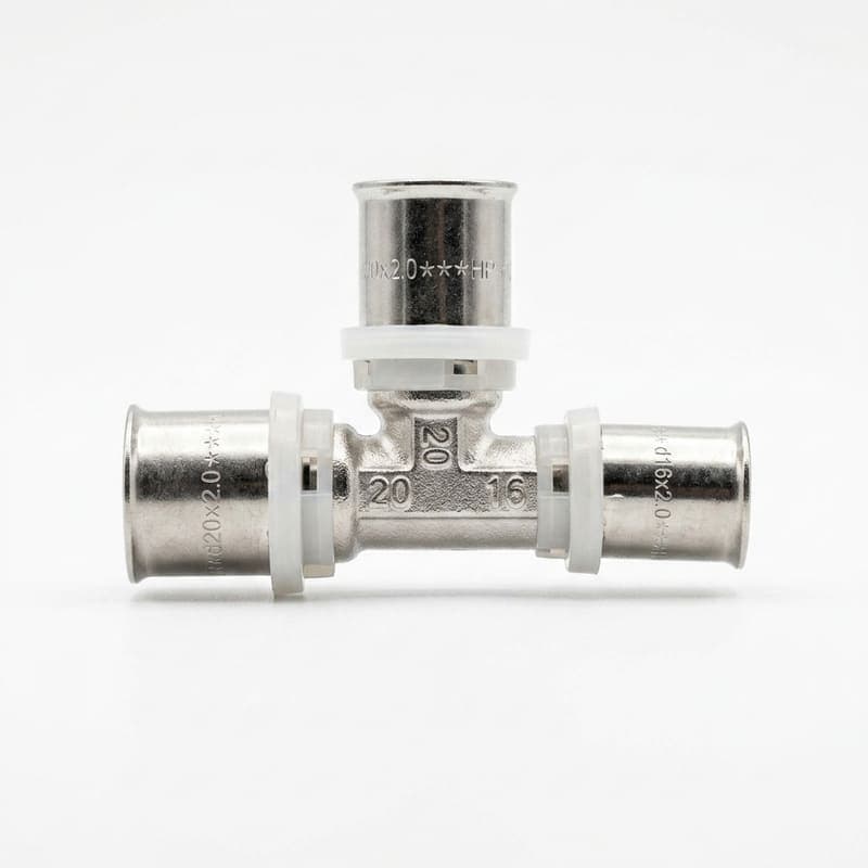 Пресс-тройник переходной HeatRiver 20x16x16