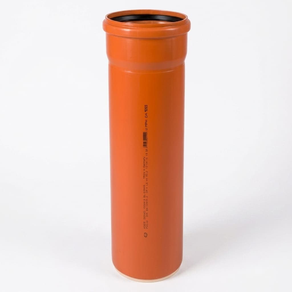Труба НПВХ Ostendorf KG DN110 L=5000 SN4/SN8