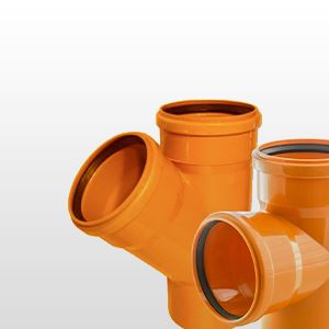 Трубы и фитинги канализационные